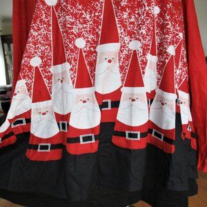 Holiday Santa Tunic Top